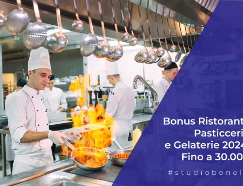 Bonus Ristoranti, Pasticcerie, Gelaterie 2024: Contributi a Fondo Perduto per Macchinari e Beni Strumentali